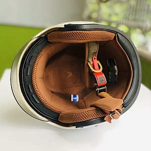 Nón bảo hiểm 3/4 ROYAL M139 có kính âm màu ĐEN NHÁM