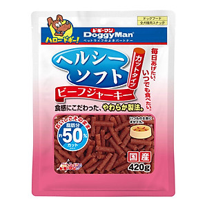 QUE GÀ MỀM & BÒ MỀM BỔ DƯỠNG DOGGYMAN NHẬP KHẨU NHẬT BẢN TÚI 420G