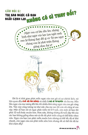 Cẩm Nang Bé Gái Tuổi Dậy Thì - Quyển 1: 160 Câu Hỏi - Đáp Về Sinh Lí Bạn Gái Tuổi Dậy Thì (Tái Bản 2019)