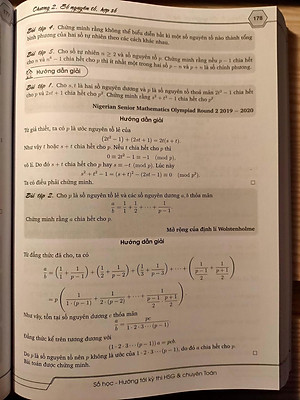 Một số chủ đề Số Học hướng tới kì thi HSG &amp; chuyên toán - NTbooks 