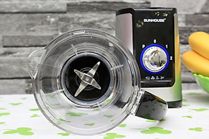 Máy Xay Sinh Tố Đa Năng Sunhouse SHD5322 (220W) Màu đen - Hàng chính hãng