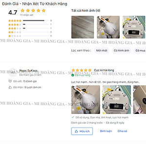 Máy hút bụi Đệm, Giường Deerma CM800 - hàng chính hãng