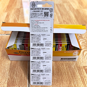 Pin Maxell Silver Oxide 1.55V SR626SW 377