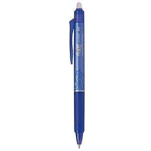 Bút Bi Bấm Xóa Được Pilot Frixion 0.5mm - Màu Xanh