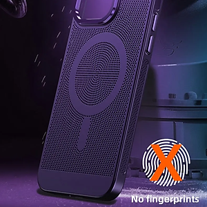 Ốp lưng tản nhiệt từ tính cho iPhone 12 / 13 / 14 Pro / 14 Pro Max hỗ trợ sạc Maqsafe & tản nhiệt hiệu Likgus Cooling Case - chống sốc cực tốt, chất liệu cao cấp, siêu tản nhiệt - hàng nhập khẩu