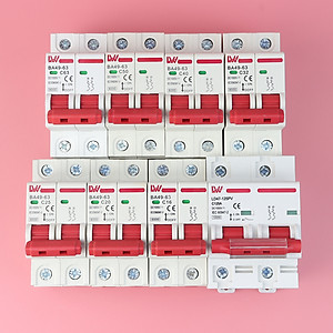Bộ ngắt mạch tự động LW MCB DC 2P 1000V Cầu Dao Chuyên Dụng Cho Điện Năng Lượng Mặt Trời