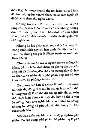 Sách Hành Trình Tri Thức Của Karl Marx