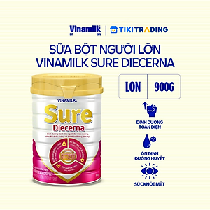 Sữa bột Dành Cho Người Tiểu Đường Vinamilk Sure Diacerna - 900g