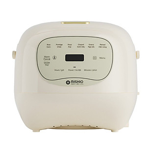 Nồi cơm điện lòng sứ dưỡng sinh 1.2L Mishio MK381 - Hàng chính hãng