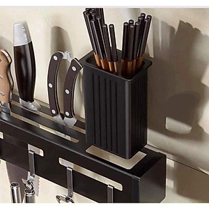Giá Cài Dao - Kệ để dao thớt, Treo Đồ Nhà Bếp Inox Dán Tường Gọn Nhẹ