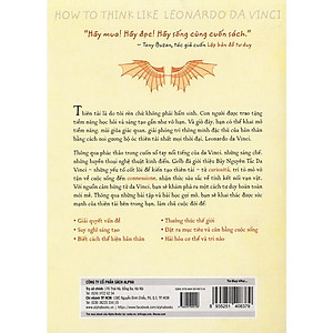 Sách Tư Duy Như Leonardo Da Vinci