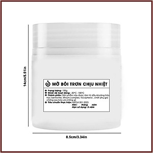 Mỡ trắng bôi trơn giảm chấn, Grease chống rỉ sét. giảm tiếng cọt kẹt trên ô tô kèm chổi quét