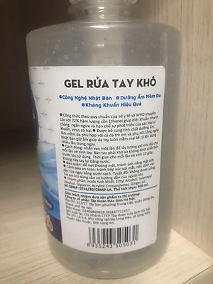 Gel rửa tay khô diệt khuẩn Mr.Fresh