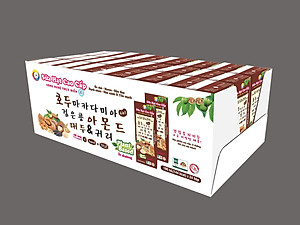 Sữa hạt cao cấp Óc chó-Macca-Đậu đen-Hạnh nhân-Đậu nành & Yến mạch 190ml (24 hộp/thùng)