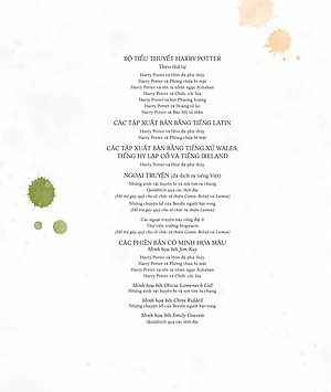 Harry Potter - Một Năm Tràn Ngập Diệu Kỳ