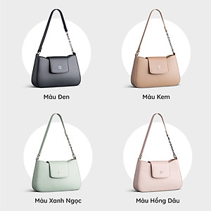 Túi Yuumy ( Thời trang nữ phối khóa trang trí - Túi đeo vai da Seasand YN182 )