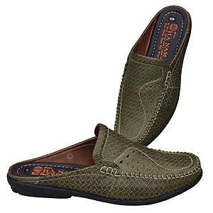 Dép Bít Mũi Nam HÀ NAM Da Bò Thật Cao Cấp GSB2070