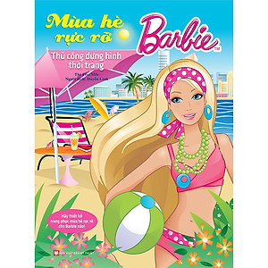 Combo 10 Cuốn: Tuyển Tập Barbie Thủ Công Dựng Hình Thời Trang (Tặng Kèm Miếng Bóc Dán)