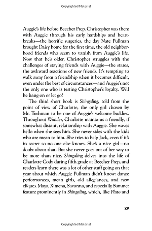 Auggie & Me: Three Wonder Stories