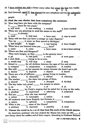 Sách Bài Tập Trắc Nghiệm Tiếng Anh 9 (Có Đáp Án)