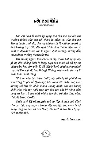 Kỹ Năng Giúp Trẻ Tự Lập