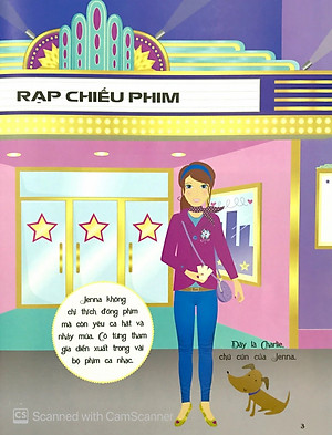 Sách Dán Hình Sáng Tạo Trang Phục Búp Bê - Ngôi Sao Điện Ảnh