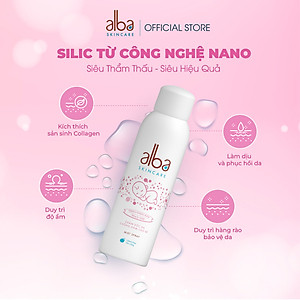 Xịt Khoáng BABY ALBA Chống Hăm Khô Rôm Sảy Giúp Da Bé Mịn Màng 150ML
