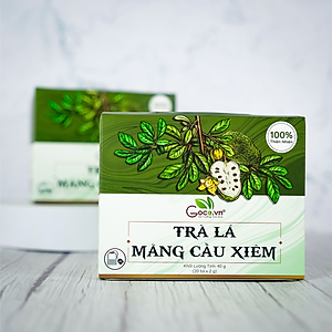 Trà lá mãng cầu xiêm túi lọc Goce - Ngủ ngon, kiểm soát tiểu đường