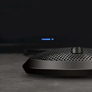 Micro thu âm đa hướng 360 độ để bàn dùng cho họp hội nghị trực tuyến chân cắm USB có LED- hàng nhập khẩu