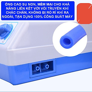 Đệm hơi chống loét, Nệm hơi chống loét NIKITA – hỗ trợ chăm sóc cá nhân, Máy bơm hoạt động êm ái, thoáng khí dễ chịu.