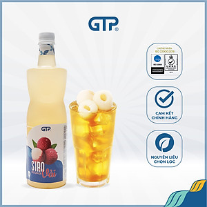 Siro GTP hương Vải/ Trái cây tổng hợp/ Dưa lưới