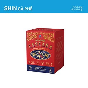 Trà túi nhúng Cascara - SHIN Cà Phê - Túi Nhúng - Hộp 10 gói