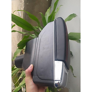 Bệ Tỳ Tay Xe Vinfast Fadil 2022-2019 Mẫu Đen Chỉ Đỏ Cao Cấp