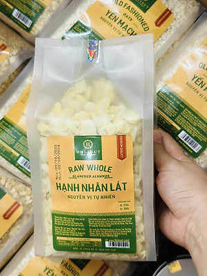 Hạnh Nhân Lát Mỹ - Hạt hạnh nhân cắt lát làm bánh, làm sữa hạt