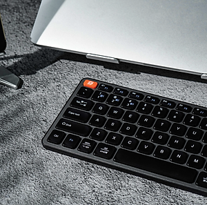 Bàn Phím Không Dây HyperWork HyperOne Gen 2 ( KB1 G2 ) | Bluetooth 5.1/2.4Ghz - Hàng Chính Hãng