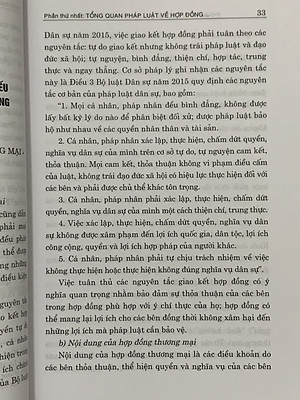 Pháp luật về hợp đồng trong thương mại và đầu tư