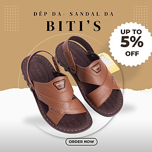 Dép Biti's  quai ngang có quai Sandal tiện dụng