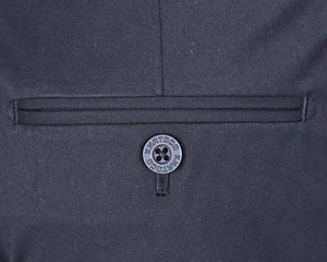 Quần tây nam không ply ống ôm xám đậm Khatoco Q1M578S0-CNXM219-2411-0