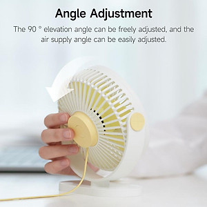 Xiaomi Youpin 3Life Quạt Mini Để Bàn 3 Tốc Độ Gió Sạc USB Yên Tĩnh Tốt Cho Nhà Ở / Văn Phòng / Xe Hơi Hàng nhập khẩu