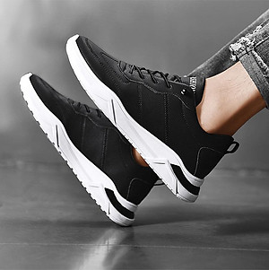 Giày Thể Thao Nam Sneaker Da Cao Cấp Phong Cách Hàn Quốc Kiểu Dáng Thời Trang G171