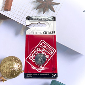 Vỉ 1 Viên Pin 3V MAXELL CR1632 Nhập Khẩu Nhật Bản 