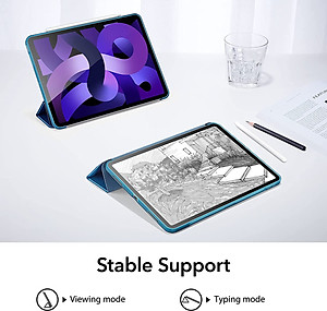 Bao da dành cho iPad Air 5 2022 10.9 Inch ESR Rebound Slim Smart Case - Hàng Chính Hãng