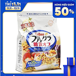 Ngũ Cốc Trái Cây Calbee Ít Đường Nhật Bản 600g