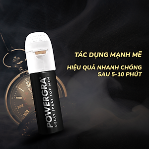 Chai xịt hỗ trợ nam giới Powergra For Men - Chai 13ml