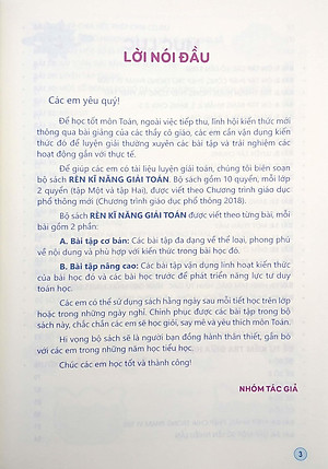 Rèn Kĩ Năng Giải Toán Lớp 3 - Tập 1 (Theo Chương Trình Giáo Dục Phổ Thông Mới)