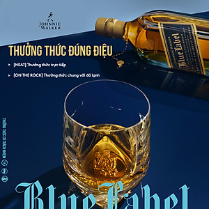 Hộp quà Rượu Johnnie Walker Blue Label Blended Scotch Whisky 40% 750ml