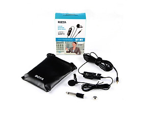 Mic Thu Âm Cho Điện Thoại Và Máy Ảnh BOYA BY-M1 - Hàng Nhập Khẩu
