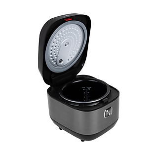 Nồi cơm điện tử Tefal 1.8L - Lòng nồi siêu dày 4mm RK776B68 - Xám - Hàng chính hãng