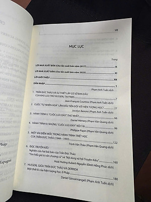  HÀNH TRÌNH CỦA TRẦN ĐỨC THẢO - Hiện tượng học và chuyển giao văn hóa  - JOCELYN BENOIST và MICHEL ESPAGNE Chủ biên – NXB ĐHSP