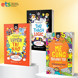 Combo Sách Brain Games: Luyện Trí Nhớ + Thử Thách Logic + Mê Cung Nhanh Trí 